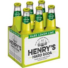 henry s hard soda lemon lime 6 pack