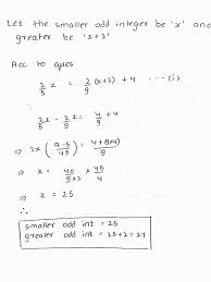 find two consecutive odd integers such