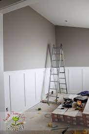 Paneled Walls Remodel Bedroom Home