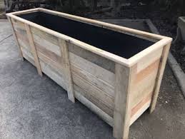 Hardwood Raised Planter Box Garden Bed