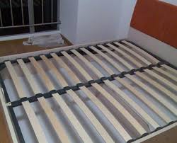 wooden bent wood bed slats frame
