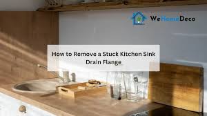 stuck kitchen sink drain