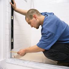 how to install a shower door this old
