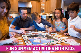 fun summer activities with kids fun