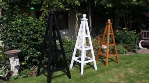 Bespoke Wooden Garden Obelisks Hand