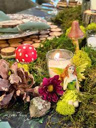 Enchanted Forest Dinner Tablescape