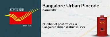 bangalore urban district pin code