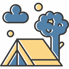 Camping Canada Outdoor Tent Icon