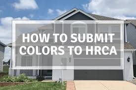 How To Submit Paint Colors To Hrca