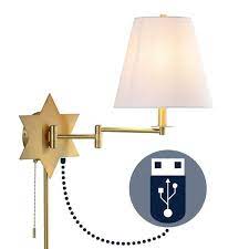 Hardwired Iron Led Star Wall Sconce