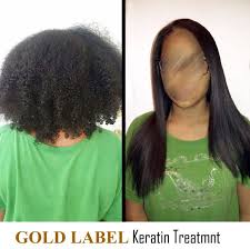 This treatment has gained popularity among the natural hair community, but has also caused controversy, due to its ingredients and possible side effects. Gold Label Professional Keratin Treatment Super Enhanced Formula Specifically Designed For Coarse Curly Black Dominican And Brazilian Hair Types