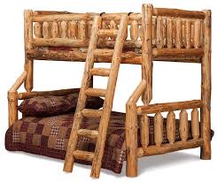 Rustic Log Bunk Beds From Dutchcrafters