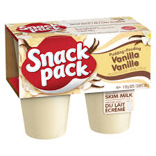snack pack vanilla pudding cups