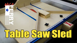 We'll tackle the crosscut sled first. Table Saw Cross Cut Miter Sled In One Ep58