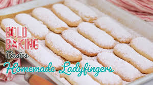 Veras lady finger dessert recipe food 3. Homemade Ladyfingers Recipe Video Gemma S Bigger Bolder Baking