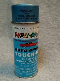 Details About Vintage 1970s Dupli Color Ford Auto Touch Up Spray Paint Can 5 Ounces