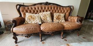 italian leather sofa set furniture