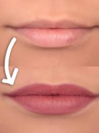 your lips look bigger with makeup
