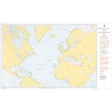Admiralty Chart 5375 North Atlantic Ocean And Mediterranean Sea Magnetic Variation 2010 And Annual Rates Of Change