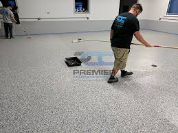 However, if a flooring project takes place in a separate location outside of your home, the flooring professional will not need to enter your home. Commercial Epoxy Garage Flooring Columbus Ohio Epoxy Floor Flake