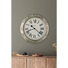 Howard Miller Chesney Black Wall Clock