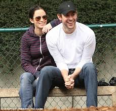 They've practically evaded any scandalous cheating rumors and. Emily Blunt And Fiance John Krasinski Play Fetch With Their Pet Finn Daily Mail Online