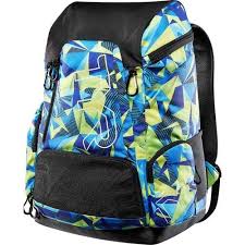 alliance 45l backpack geo blue green