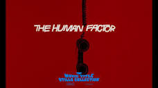 Saul Bass: The Human Factor (1979) title sequence - YouTube