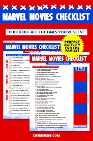The first ten years, which does its best to give specific years for when the. Best Way To Watch Marvel Movies In Order And Free Pdf Checklist