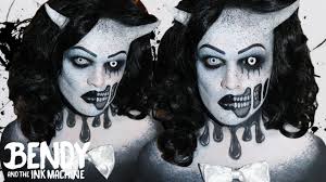 alice angel bendy and the ink machine makeup tutorial