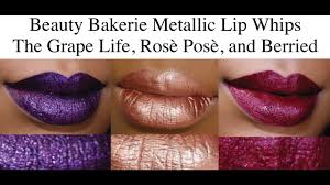 beauty bakerie metallic lip whip in the