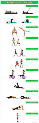 11 best floor exercises for toning legs
