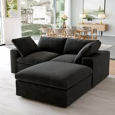 Arm Comfy 2 Seat Loveseat Sofa Couch