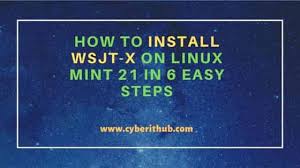 how to install wsjt x on linux mint 21