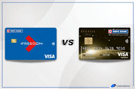 hdfc freedom vs regalia first credit