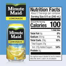 minute maid lemonade fruit juice 12 fl
