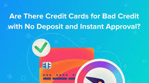 credit cards for bad credit no deposit