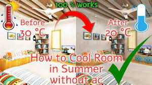 how to cool room in summer without ac