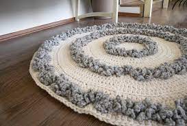 the aspen rug crochet pattern