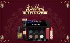 head tuning wedding guest makeup look