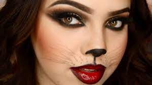 y cat halloween makeup you