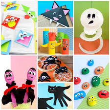 The best kids crafts & activities. 25 Halloween Crafts For Kids Art And Craft Tutorials Ideas Easy Peasy And Fun
