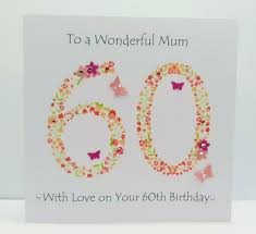 personalised handmade birthday card mum