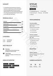 Free resume templates for every possible career. 33 High Quality Resume Cv Templates Make A Stylish Cv For Free