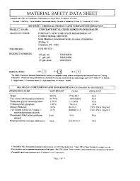 metal cross linked floor sealer msds