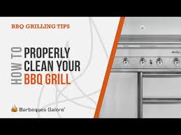 how to properly clean your bbq grill