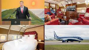 Cum arată avionul VIP cu care Klaus Iohannis a călătorit în Japonia. Cum au reacționat românii