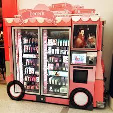 high end cosmetics vending machines
