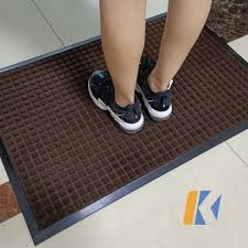 rubber back carpet door entrance mats