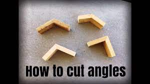 mere and cut angles for baseboard